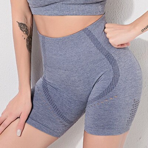 Seamless Mesh Shorts - Ocean Blue / M