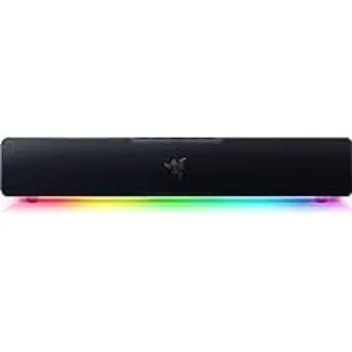 Razer Leviathan V2 X - PC Gaming Soundbar (with Full-Range Drivers, Compact Desktop Form Factor, USB Type C Power and Audio Delivery, Bluetooth 5.0) Black - Leviathan V2 X - Single