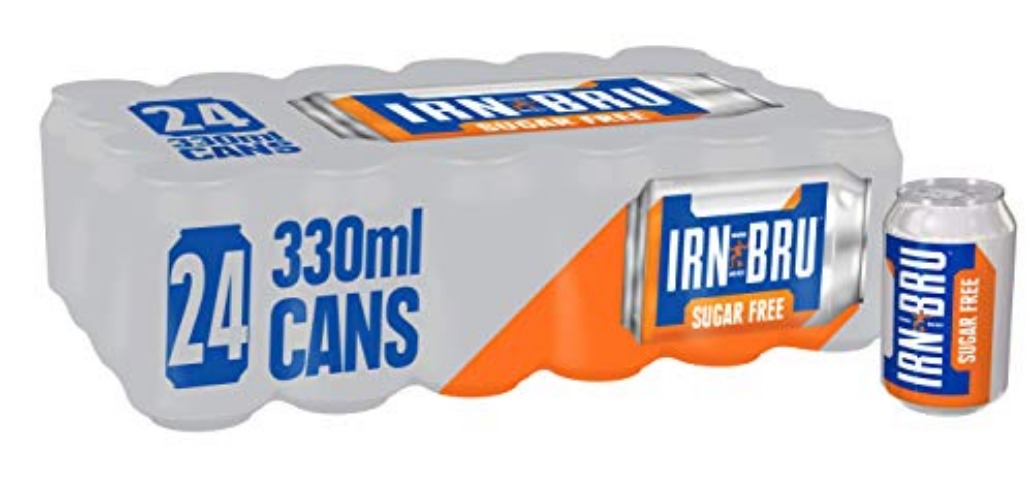 IRN-BRU Sugar-Free 24 Pack