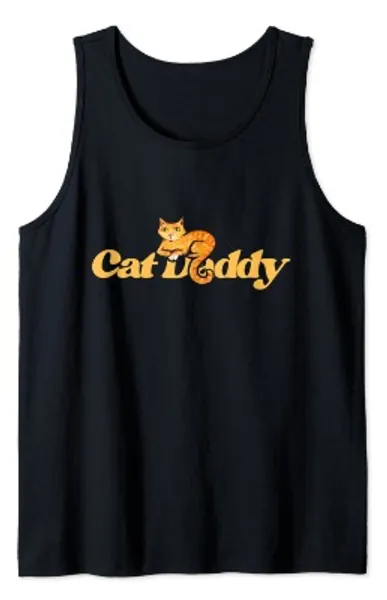 Cat Daddy Fun cat humor Tank Top