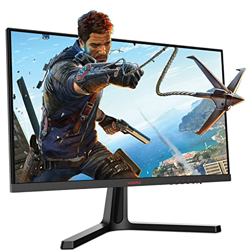 KOORUI 24 Inch Computer Monitor -FHD 1080P Gaming Monitor 165Hz VA 1ms, AdaptiveSync Technology, LED Monitors with Ultra-Thin, HDMI X2 /DP, VESA Compatible, Eye Care 24E4 - 24E4/165Hz