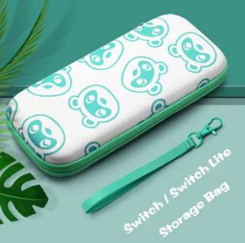 Nintendo Switch Case Hard Cloth Protective Animal Crossing Pouch Bag for Nintendo Switch Console