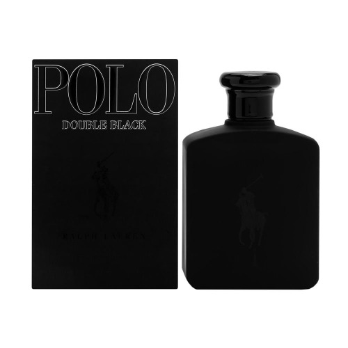 Polo Double Black by Ralph Lauren for Men, Eau De Toilette Natural Spray, 4.2 Ounce - 4.2 Fl Oz (Pack of 1)