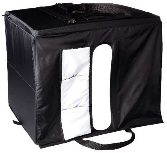 Amazon Basics Portable Foldable Photo Studio Box with LED Light - 25 x 30 x 25 Inches - Photo Studio Only Box