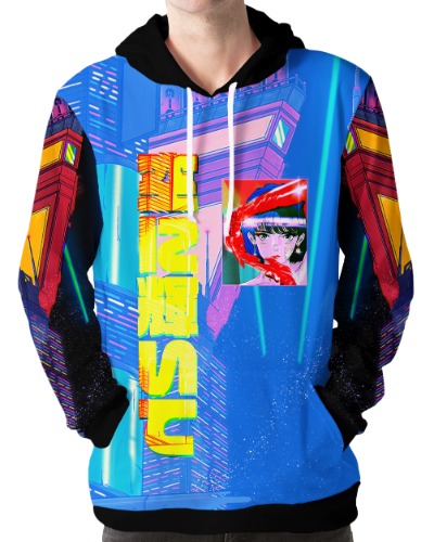 Cyber Ningyo Hoodie | L