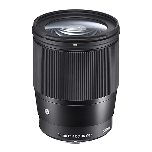 Sigma 16 mm f/1.4 (C) AF DC DN Lens for Canon EF-M Mirrorless