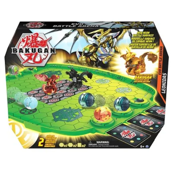 Bakugan Evo Battle Arena with Exclusive Leonidas Bakugan