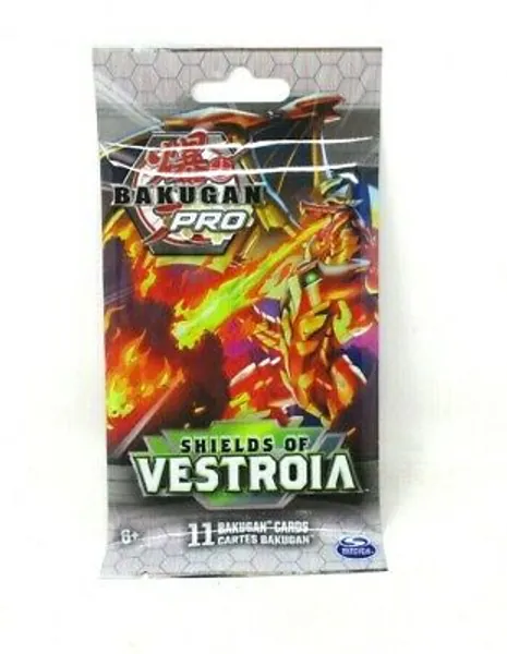 Bakugan Pro, Shields of Vistoria Booster Pack with 11 Collectible Trading Cards 778988306116 | eBay