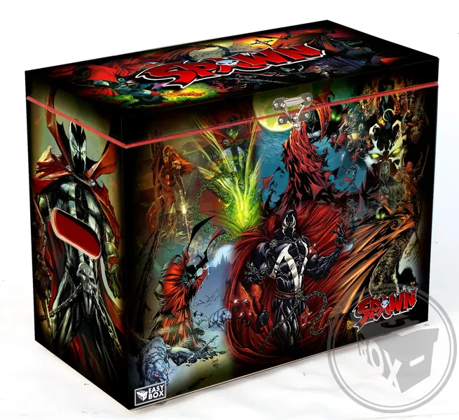 Spawn - Large Comic Book Hard Box Chest MDF