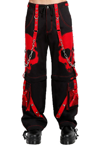 Tripp NYC Scare Pants [Black/Red] | XL