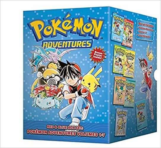 Pokémon Adventures (7 Volume Set - Reads R to L (Japanese Style) for all ages) - Paperback, Box set
