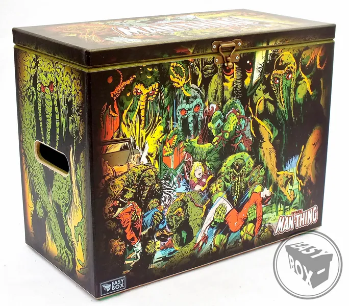 Man-Thing - Large Comic Book Hard Box Chest MDF