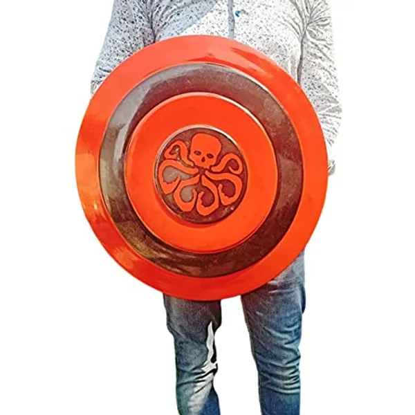 Calif International Hydra Shield - 22" Metal Home Decor Handmade Replica Shield Marvel Props Cosplay