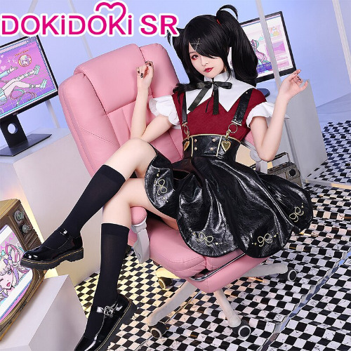 DokiDoki-SR Game NEEDY GIRL OVERDOSE Cosplay Needy Streamer Overload Ame chan Cospaly Costume Game KAngel | Costume / S-Order Processing Time Refer to Description Page
