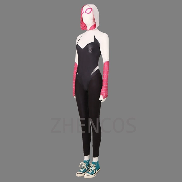 Spiderman Across the Spider-Verse SpiderGwen Cosplay Costume Gwen Stacy Costume