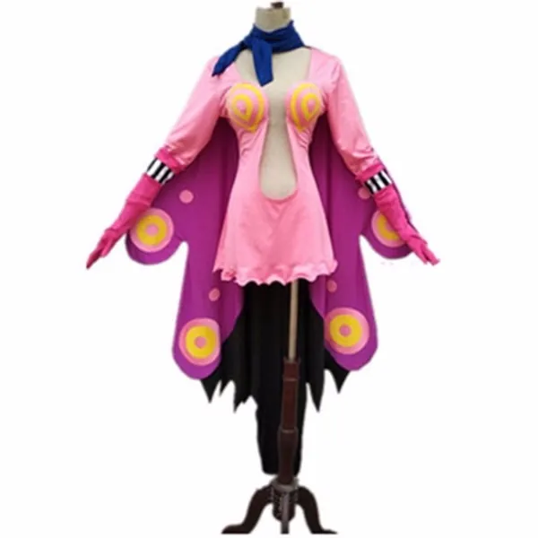 65.6US $ 19% OFF|2018 One Piece Vinsmoke Reiju Poison Pink Cosplay Costume - Cosplay Costumes - AliExpress
