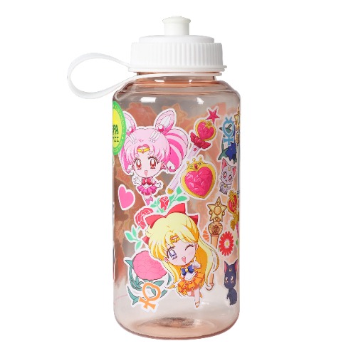Sailor Moon Crystal 34oz Water Bottle | Sailor Moon Crystal Chibi Characters - 