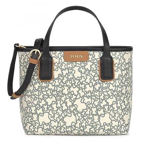 TOUS, CAPAZO S. K MINI para Mujer - S - Beige-negro