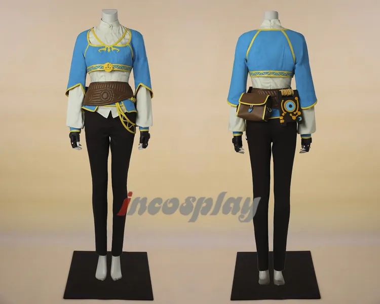 Zelda Cosplay Costume from The Legend of Zelda: Breath of the Wild