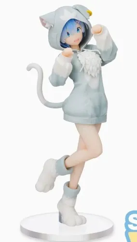 Re Zero Starting Life In Another World - Figurine Rem Great Spirit Pack Ver. (Puck) SPM