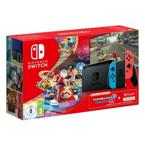 Pack nintendo switch + mario kart 8 deluxe