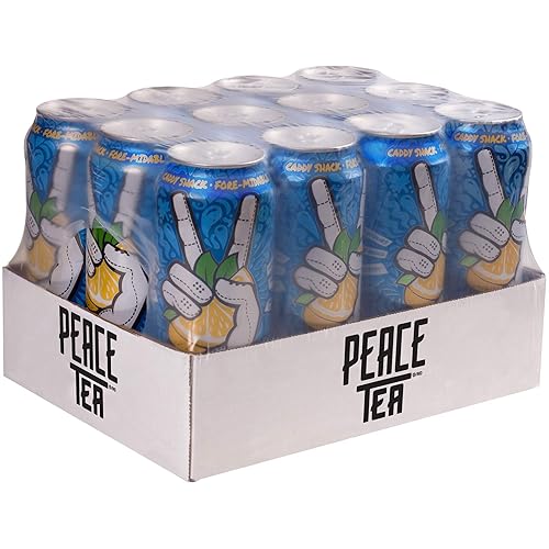 Peace Tea, Caddy Shack 695mL Cans, Pack of 12 - Caddy Shack - 695 ml (Pack of 12)
