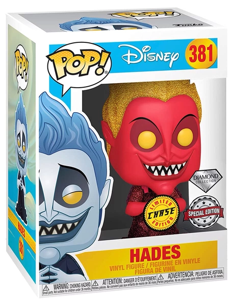 Funko Pop! Disney Hot Topic Exclusive Hades Chase # 381 with Funko Pop! Protector