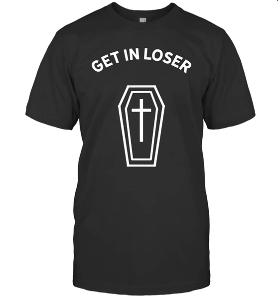 Get in Loser Coffin Pastel Goth Kawaii Halloween Aesthetic