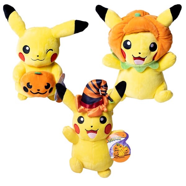 Pokemon - Halloween Pikachu 8" Plush (Assorted) - Toys and Collectibles - EB Games Australia
