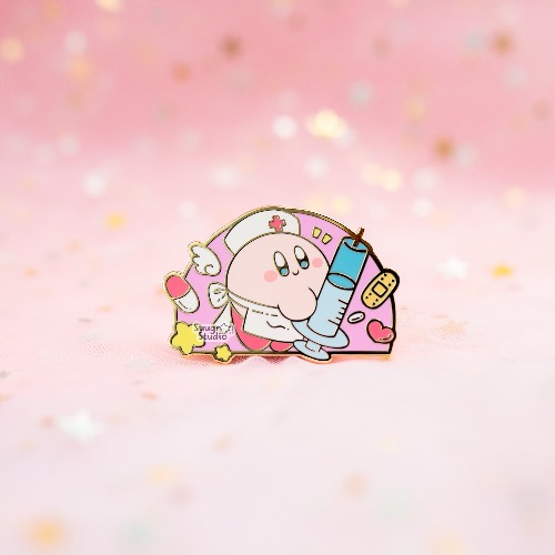 Nurse Poyo Hard Enamel Pin - [B Grade] / Locking Clasp