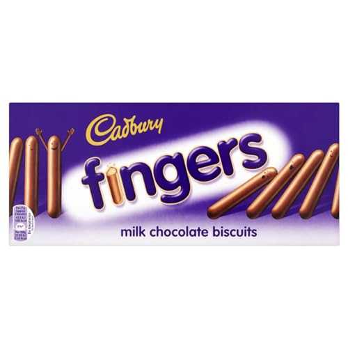 Cadbury Milk Chocolate Fingers - 114g - Chocolate - 4.02 Ounce (Pack of 1)