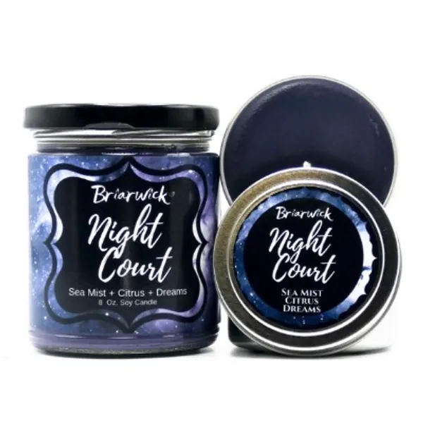 Night Court Candle Officially Licensed A Court of Thorns and | Etsy Canada