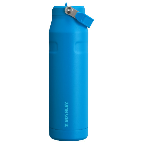 The IceFlow™ Bottle with Flip Straw Lid | 36 oz | Azure