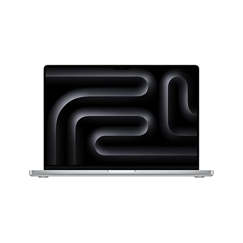 Apple 2024 MacBook Pro Laptop with M4 Pro, 14‑core CPU, 20‑core GPU: Built for Apple Intelligence, 16.2-inch Liquid Retina XDR Display, 48GB Unified Memory, 512GB SSD Storage; Silver - Apple M4 Pro chip - 48GB Unified Memory, 512GB SSD Storage - Silver - without AppleCare+
