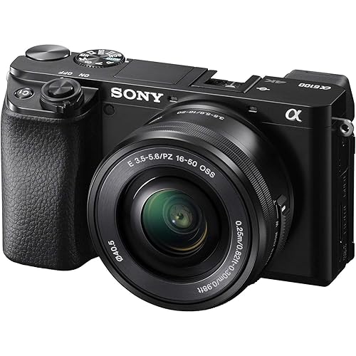 Sony Alpha A6100 Mirrorless Camera w/ 16-50mm Zoom Lens