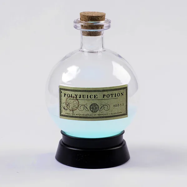 Harry Potter Z890395 Zaubertrank Lampe POLYJUICE Potion, Mehrfarbig