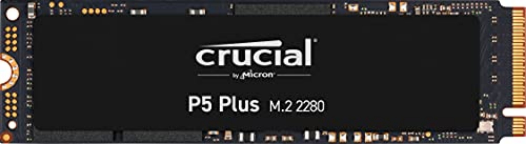 Crucial P5 Plus 1TB PCIe Gen4 3D NAND NVMe M.2 Gaming SSD, up to 6600MB/s - CT1000P5PSSD8 Solid State Drive - P5 Plus - 1TB