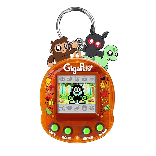 Top Secret Toys GigaPets Cryptids, neue glänzende Gehäuseschale, klassisches CompuKitty der 90er Jahre, 3D-Haustier Live in Motion - Cryptids