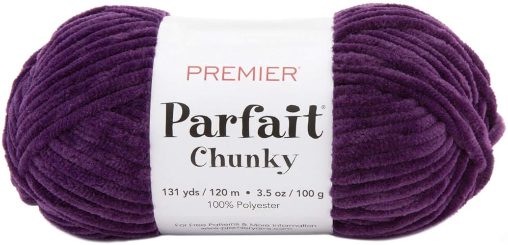 PREMIER YARNS Eggplant Yarn Parfait Chunky