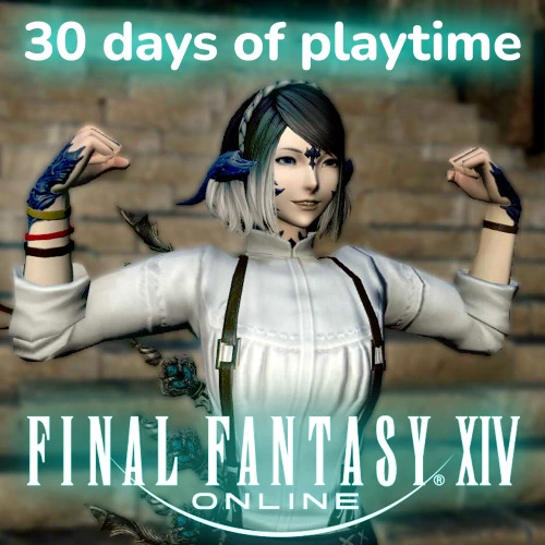 30 days of FFXIV playtime