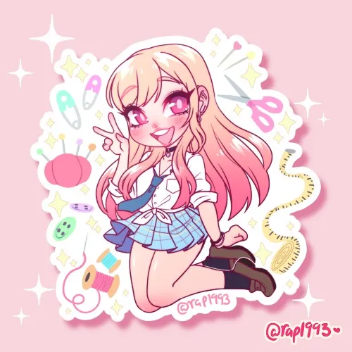 Uniform Marin Sticker