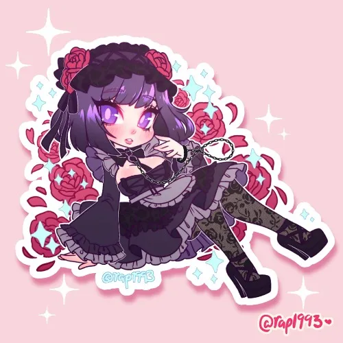 Shizuku Marin Sticker