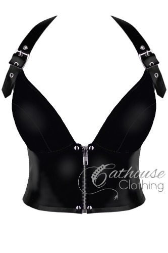 Zip Bustier Top