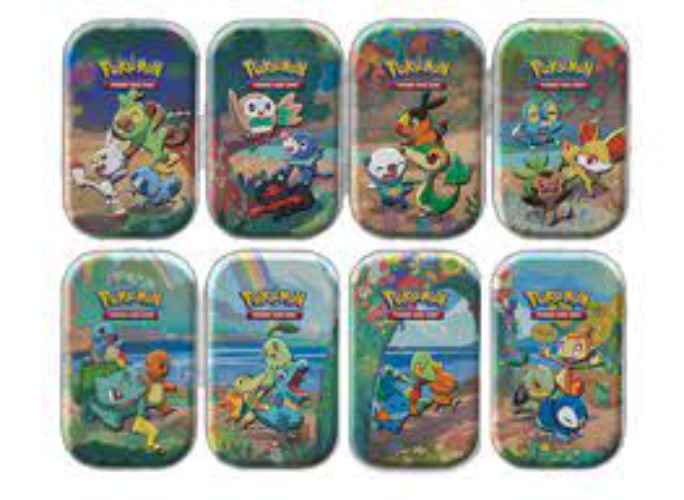 Celebrations Mini Tins Display (Set of 8)
