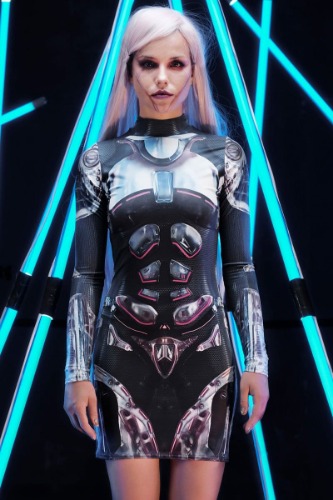 Bionic Prototype Bodycon Dress | M