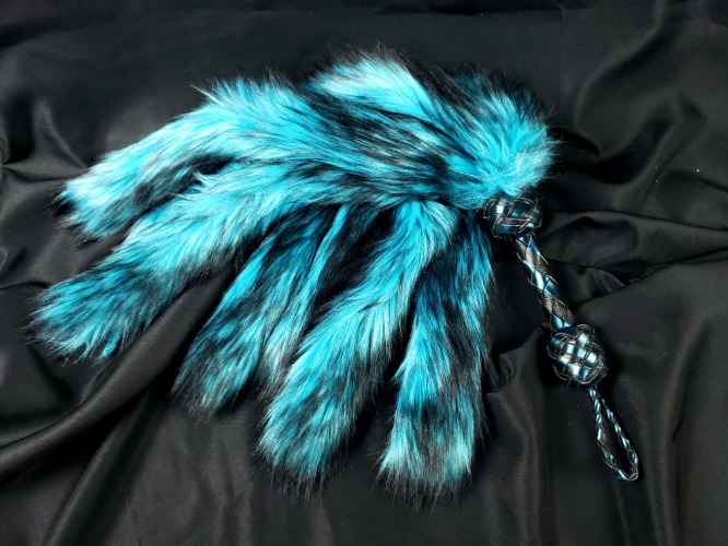 Black and Teal Fluffinator- In Stock | Default Title