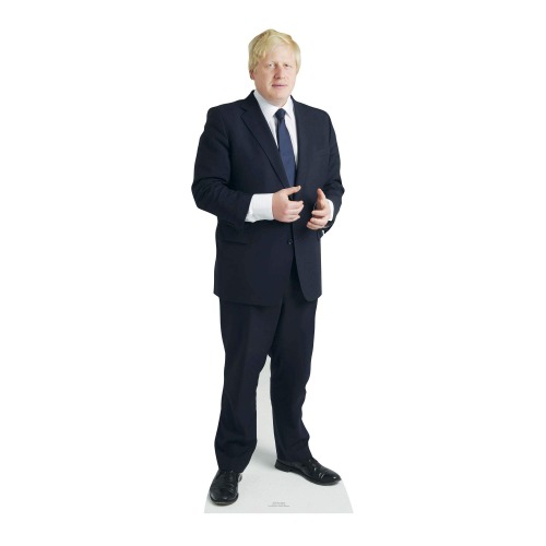 STAR CUTOUTS CS563 Boris Johnson UK Prime Minister Famous Politician Lifesize Cardboard Cutout