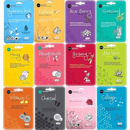 Celavi Face Mask Set - (Pack of 12)