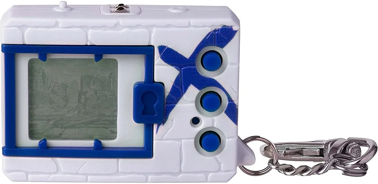 Digimon X Bandai Digivice Virtual Pet Monster - White & Blue (41922) - White & Blue