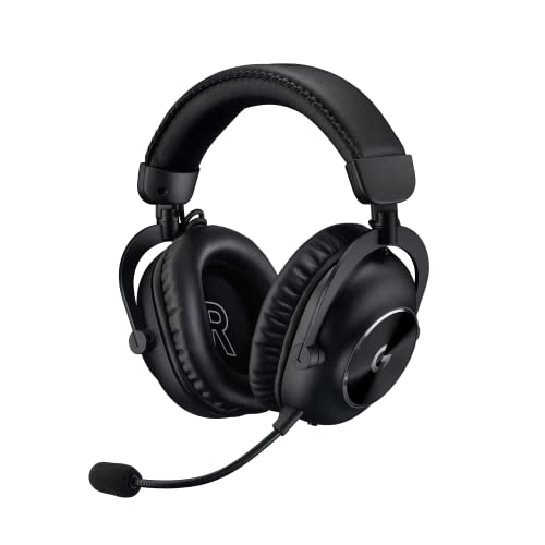 Logitech G PRO X 2 Lightspeed Wireless Gaming Headset: Detachable Boom Mic, 50mm Graphene Drivers, DTS:X Headphone 2.0—7.1 Surround, Bluetooth/USB/3.5mm Aux, for PC, PS5, PS4, Nintendo Switch - Black - Black - Generation 2 - Wireless - Headset